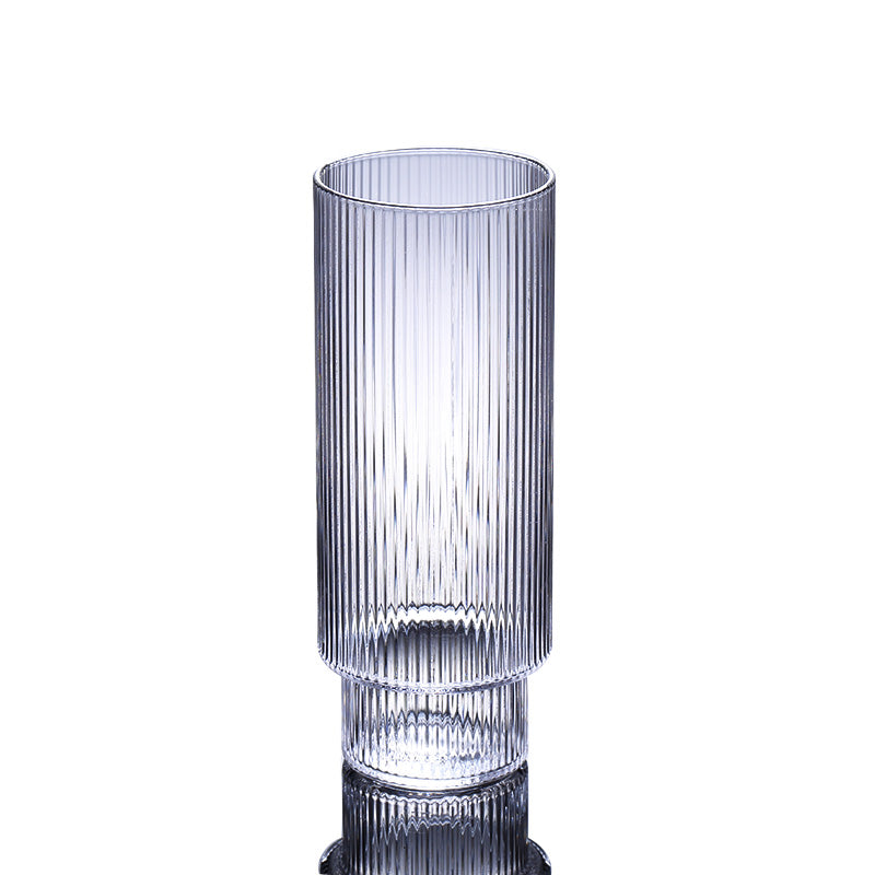 Striped Glass Cup, Cocktail Glass